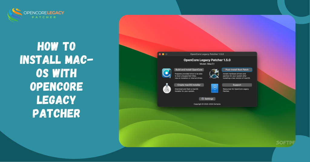 How to Install mac-oS with OpenCore Legacy Patcher