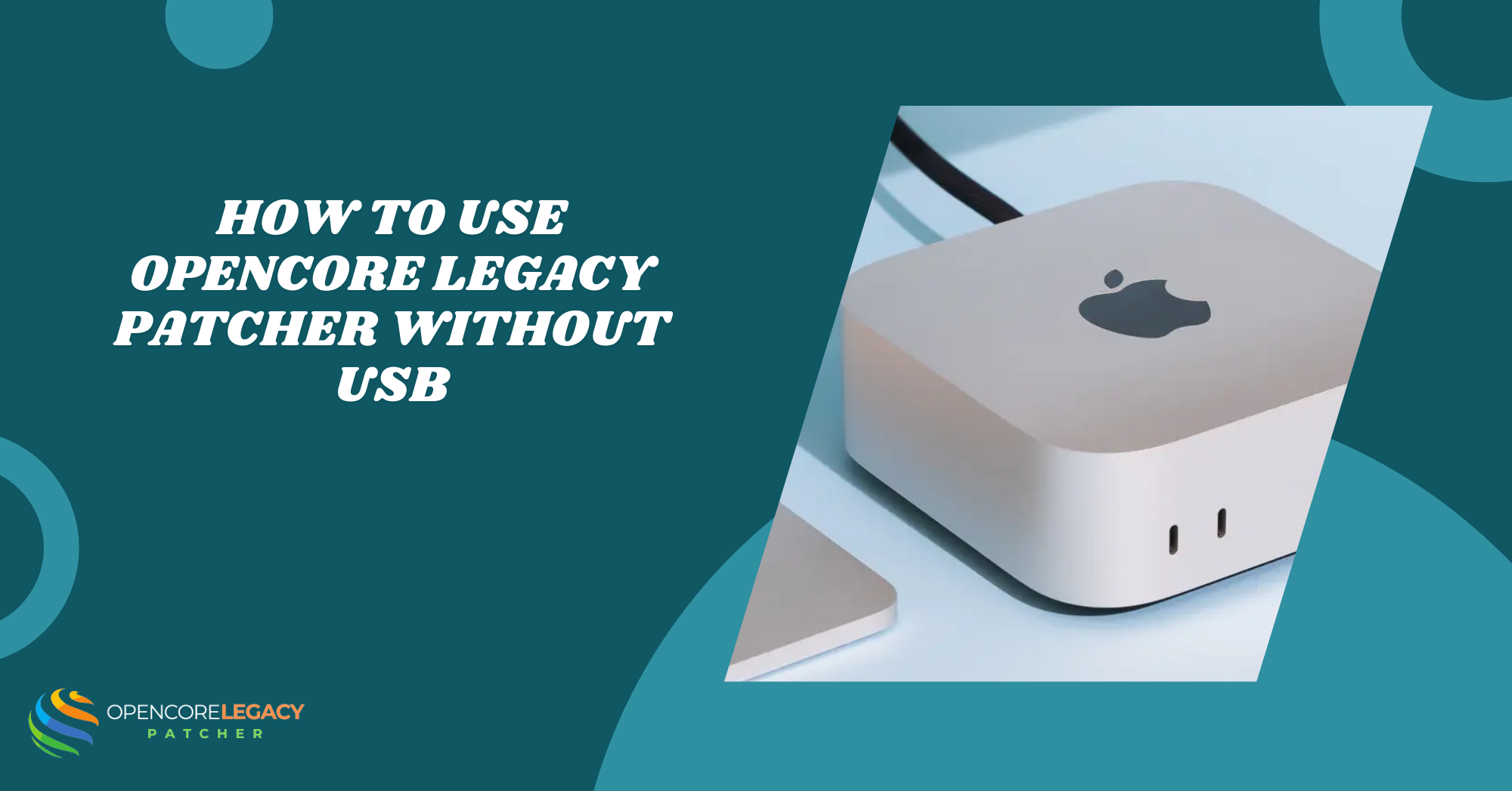 How to use OpenCore Legacy Patcher without USB