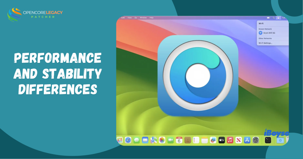 Performance and Stability Differences