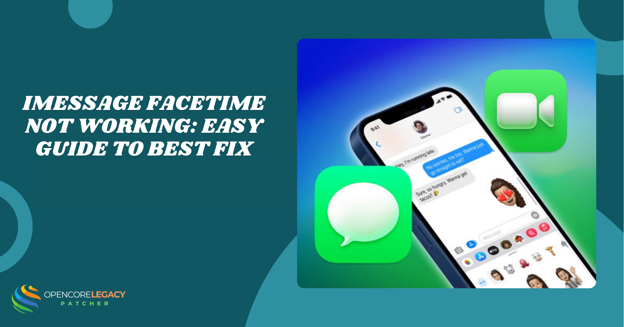 iMessage FaceTime Not Working Easy Guide to Best Fix